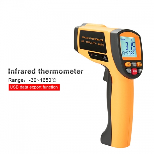 Industrial Digital IR thermometer GM1651 temperature measuring gun -50 ...